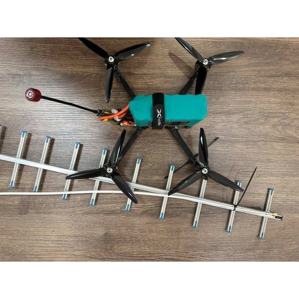 Пассивная антенна Yagi (Яги) 17dBi для FPV дронов (любые частоты управления) 7001203 фото