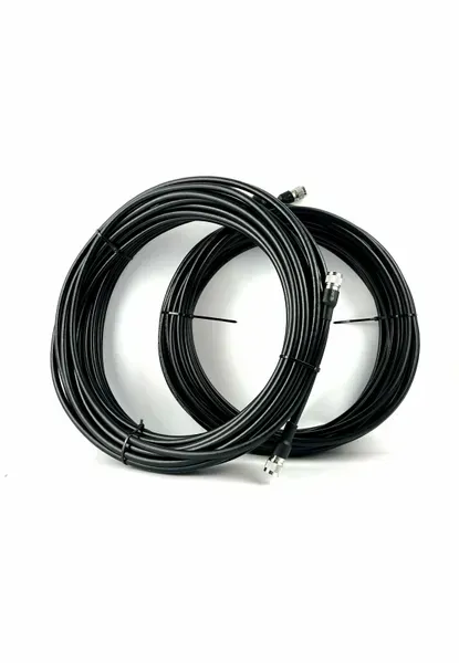 Коаксиальный кабель комплект 2шт RG-8 20 м, N-TYPE-N-TYPE WARMAX 900101012 фото