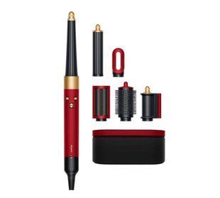 Мультистайлер Dyson Airwrap i.d. HS08 Multi-Styler and Dryer Straight to Wavy - Red Velvet/Gold DY-HS08-RVG-STW фото
