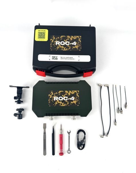 Выносная антенна ROC4 2.4G/5.2G/5.8G, 10 Вт, усилитель сигнала для квадрокоптеров DJI Mavic 3, 3Т, Matrix и Autel 7001101 фото